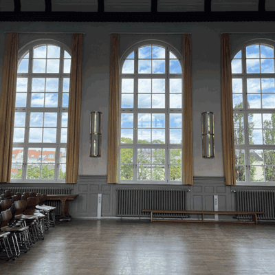 Nehring-Grundschule Aula Ausblick