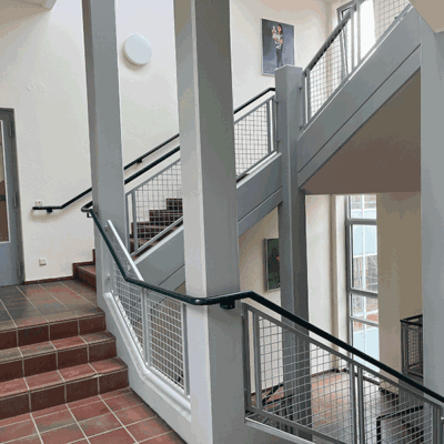 Nehring-Grundschule Neubau Treppenhaus