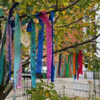 Nehring-Grundschule Schulgarten Baumschmuck